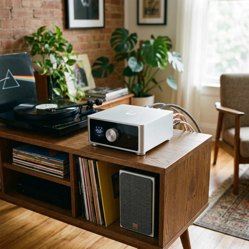 WiiM Amp smart stereo amplifier