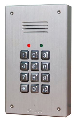 DoorBird D1101V Video Door Station in brushed brass
